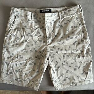 tropical men’s shorts from Express